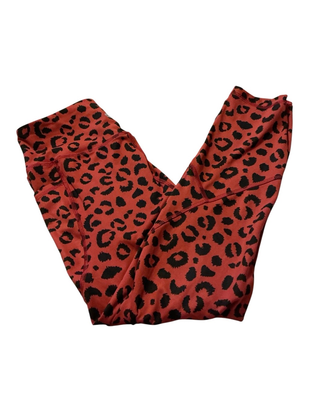 Gottex Kids Rust Red Leopard Leggings